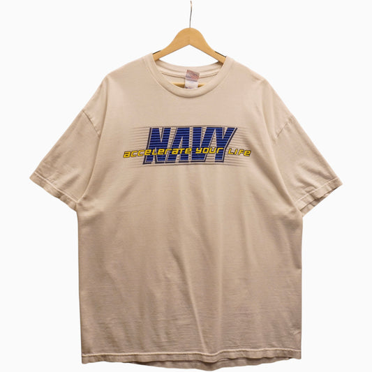 Vintage Navy Tee (XL)