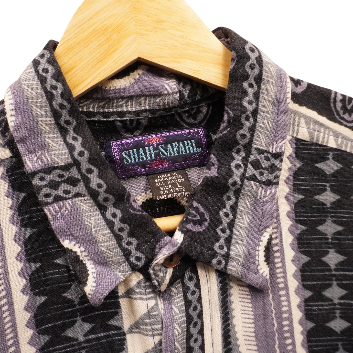 Vintage Safari Button Up (L)