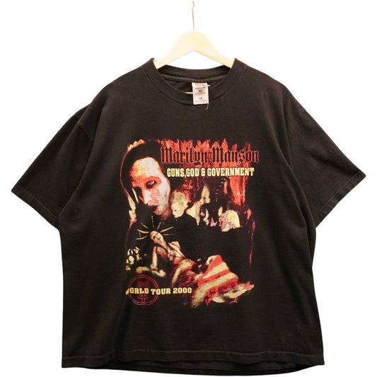 Vintage Marilyn Manson Tour Tee G,G, & G (Boxy XL)