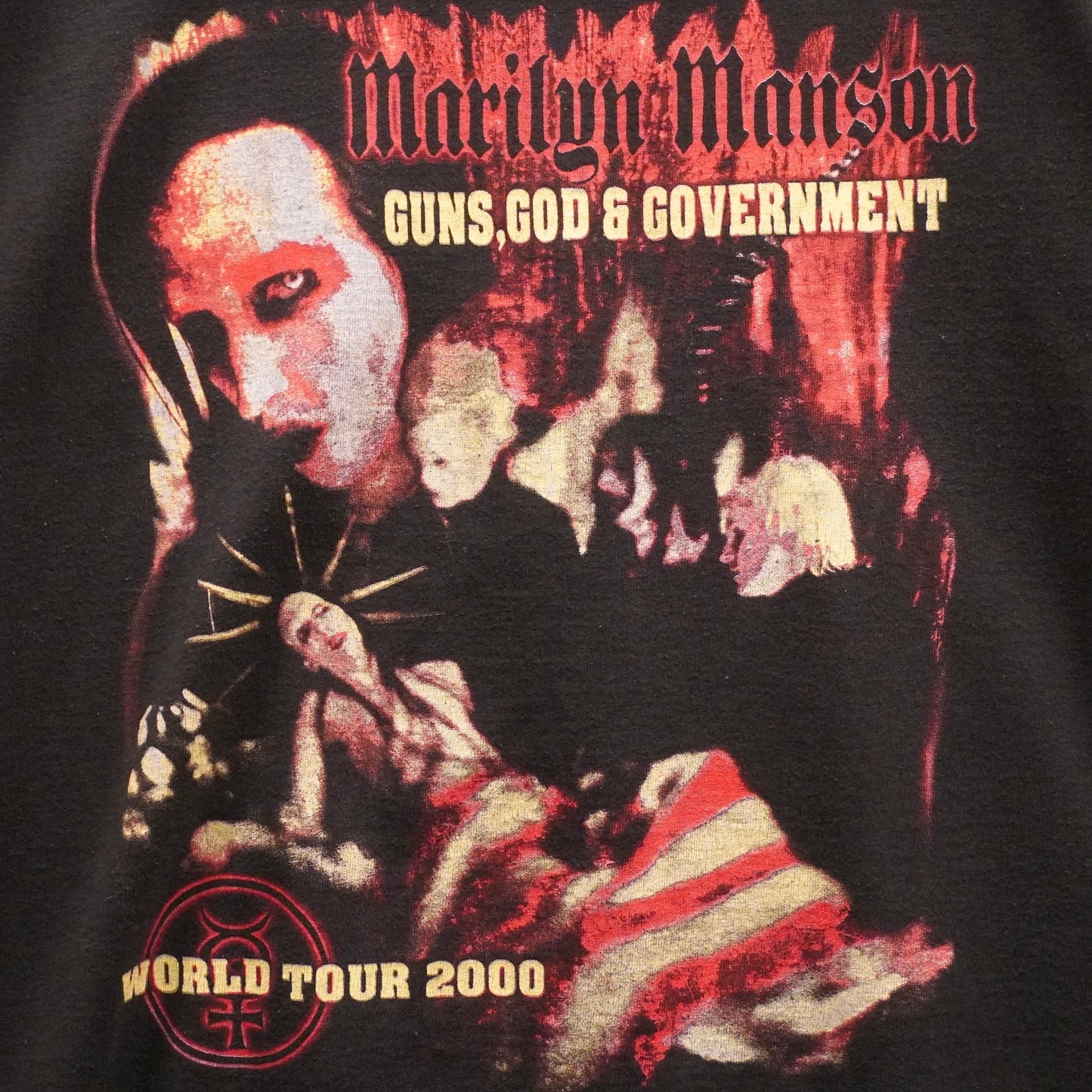 Vintage Marilyn Manson Tour Tee G,G, & G (Boxy XL)