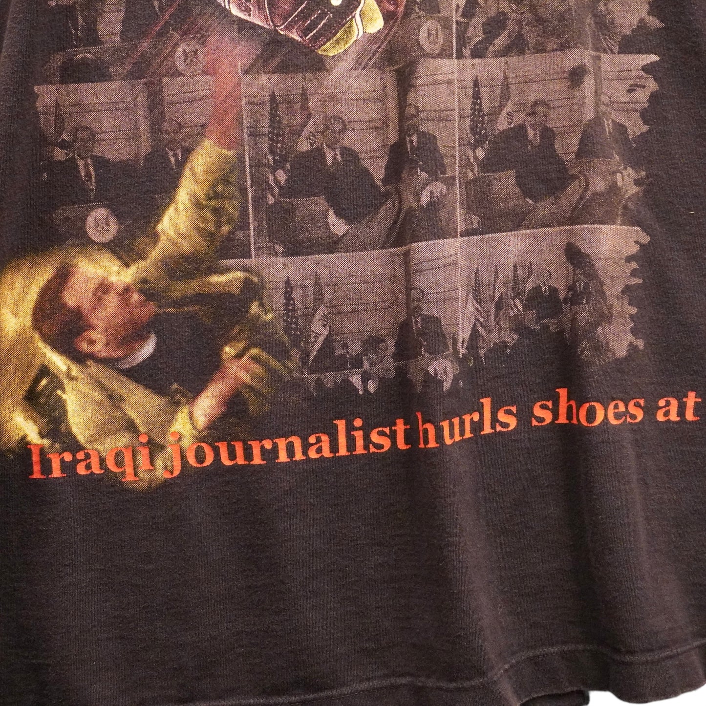 Vintage Bush in Baghdad Tee (XL)