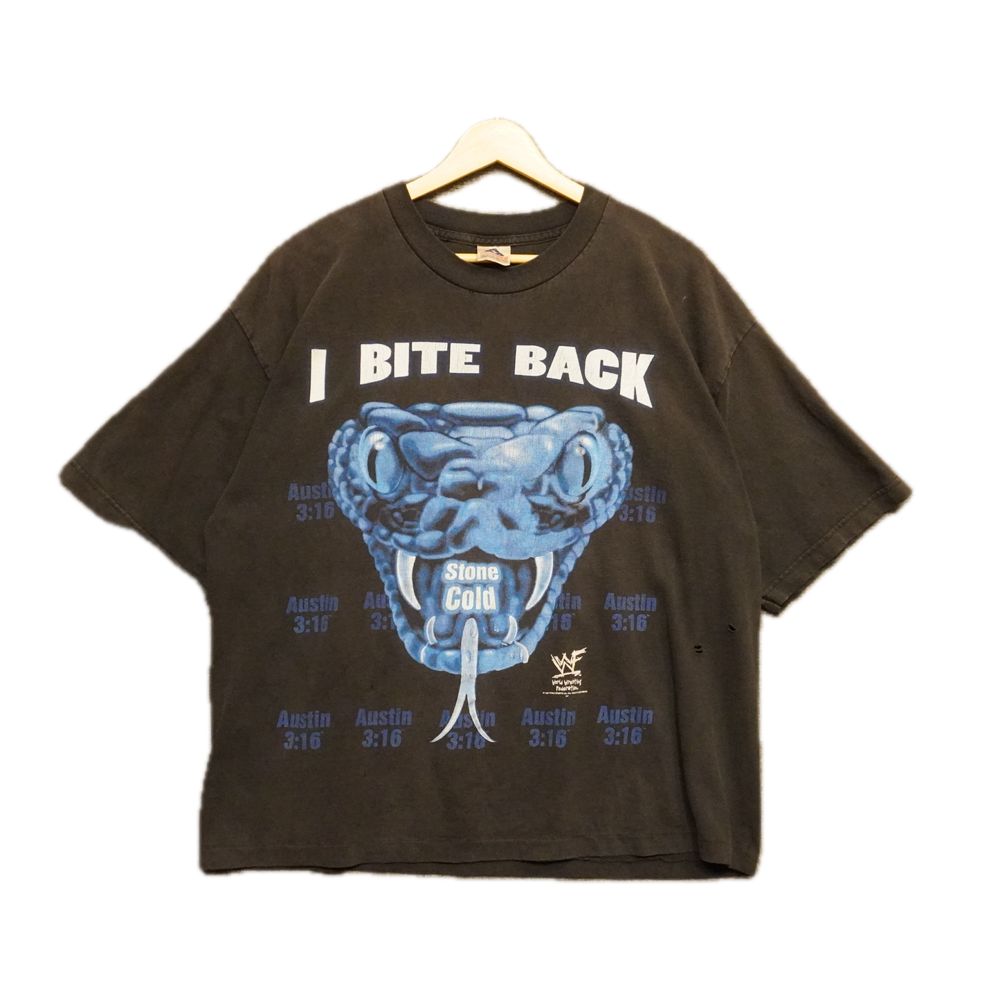 90s Stone Cold Wrestling Tee (Boxy XL)