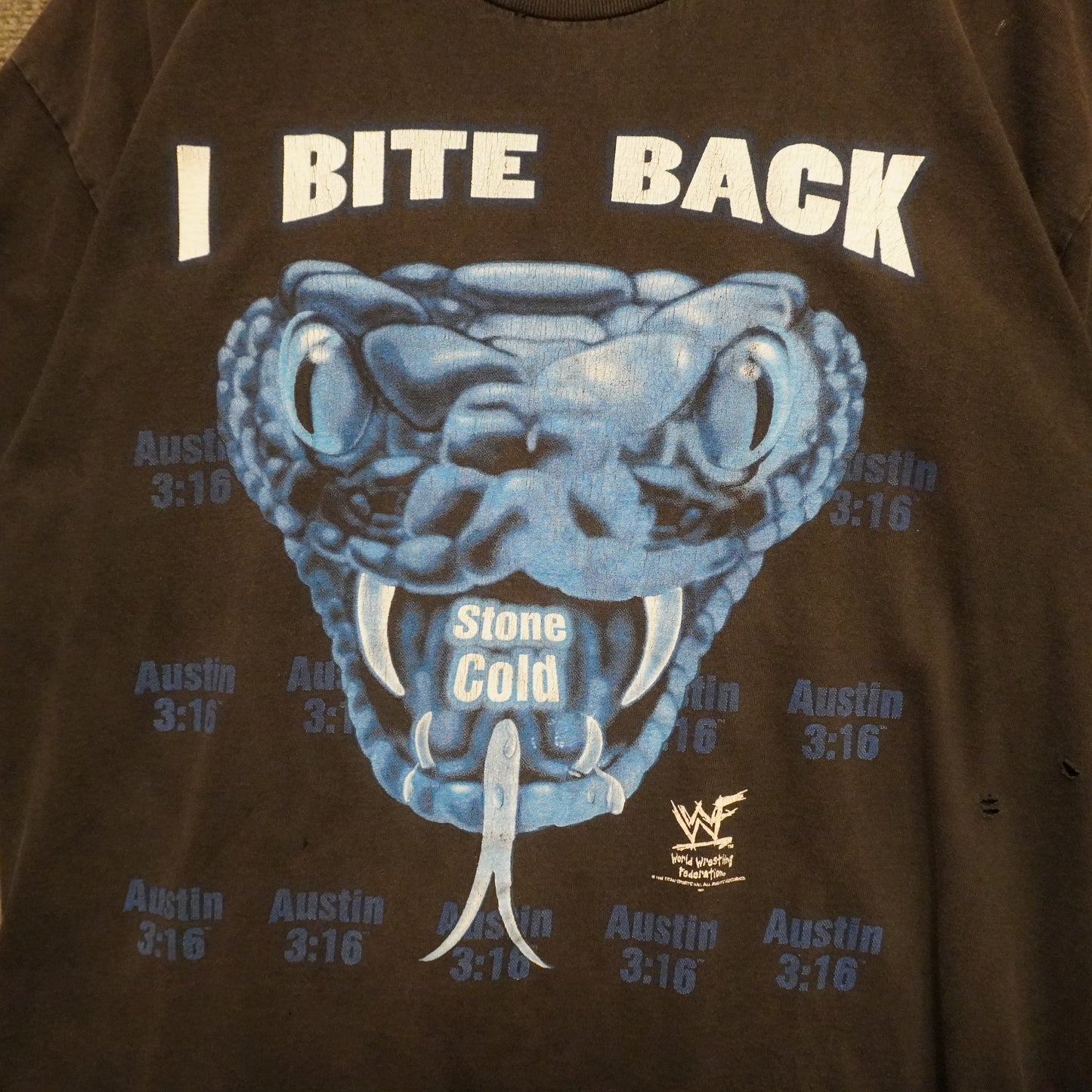 90s Stone Cold Wrestling Tee (Boxy XL)