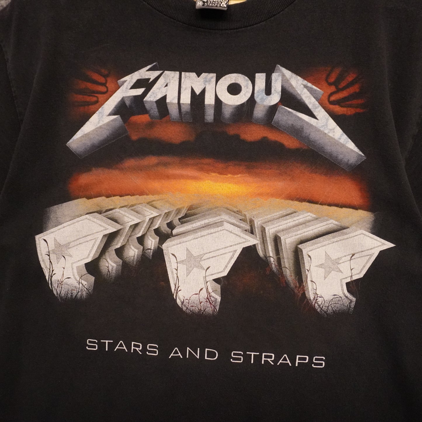 Vintage FAMOUS Metallica Rip Tee (M)