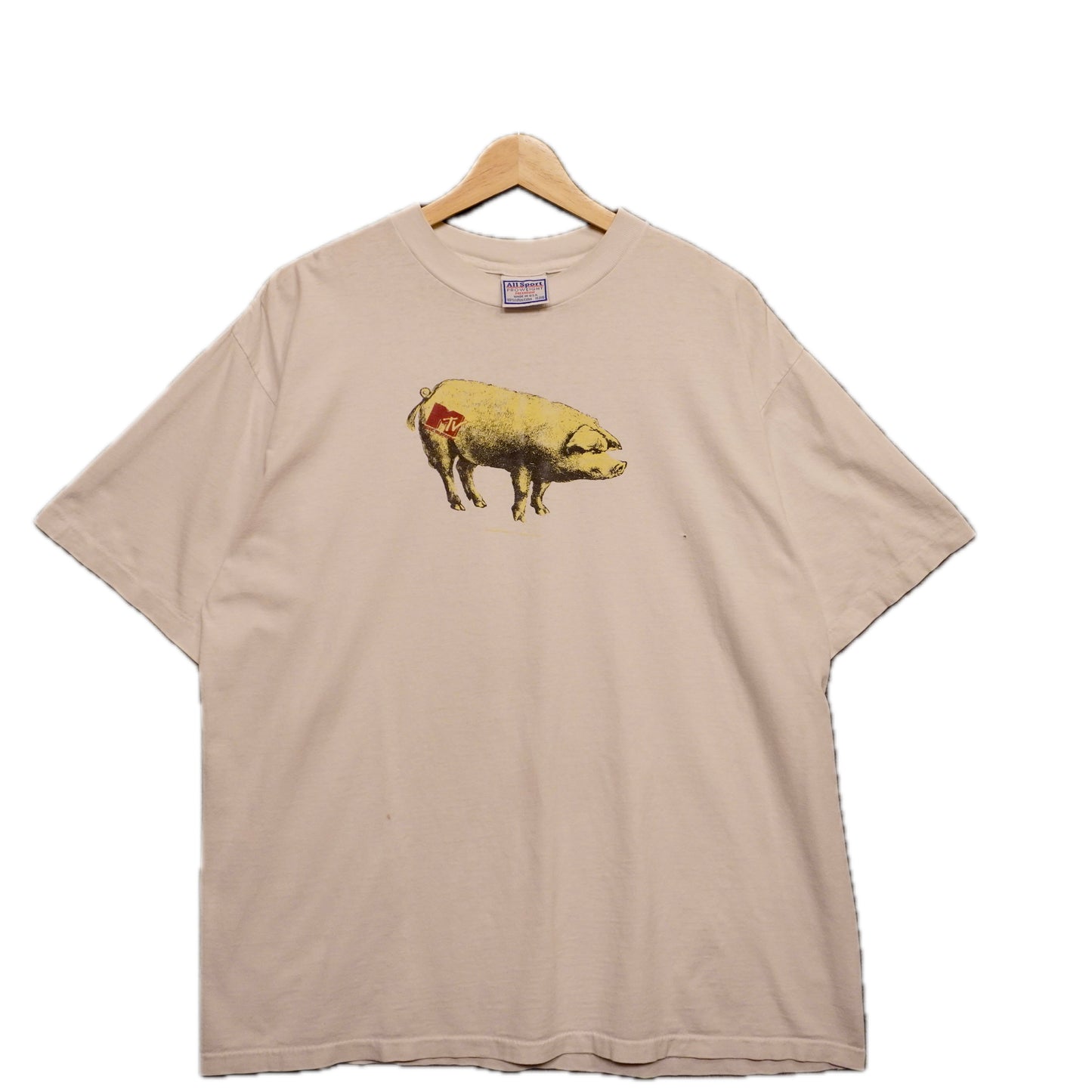Rare 90s MTV Pig Tee (L/XL)