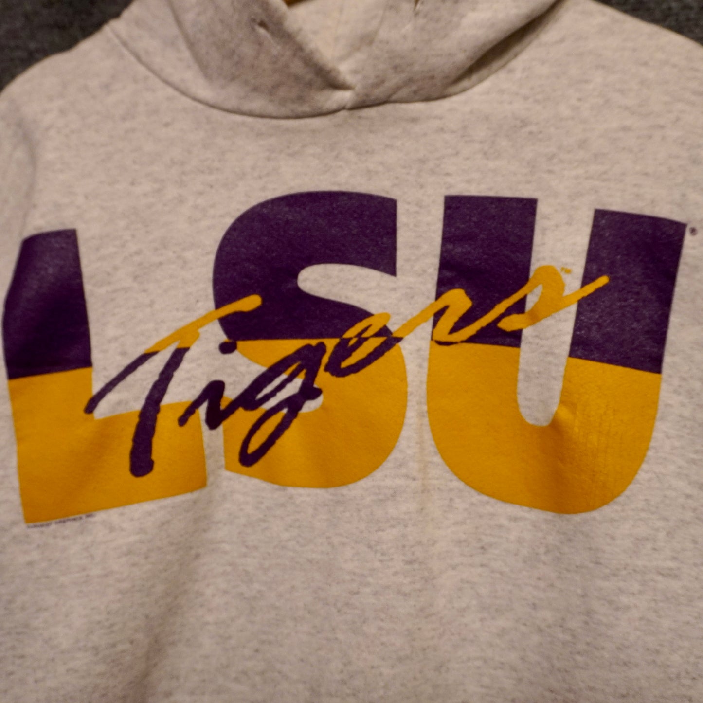 90s LSU Hoodie (L)