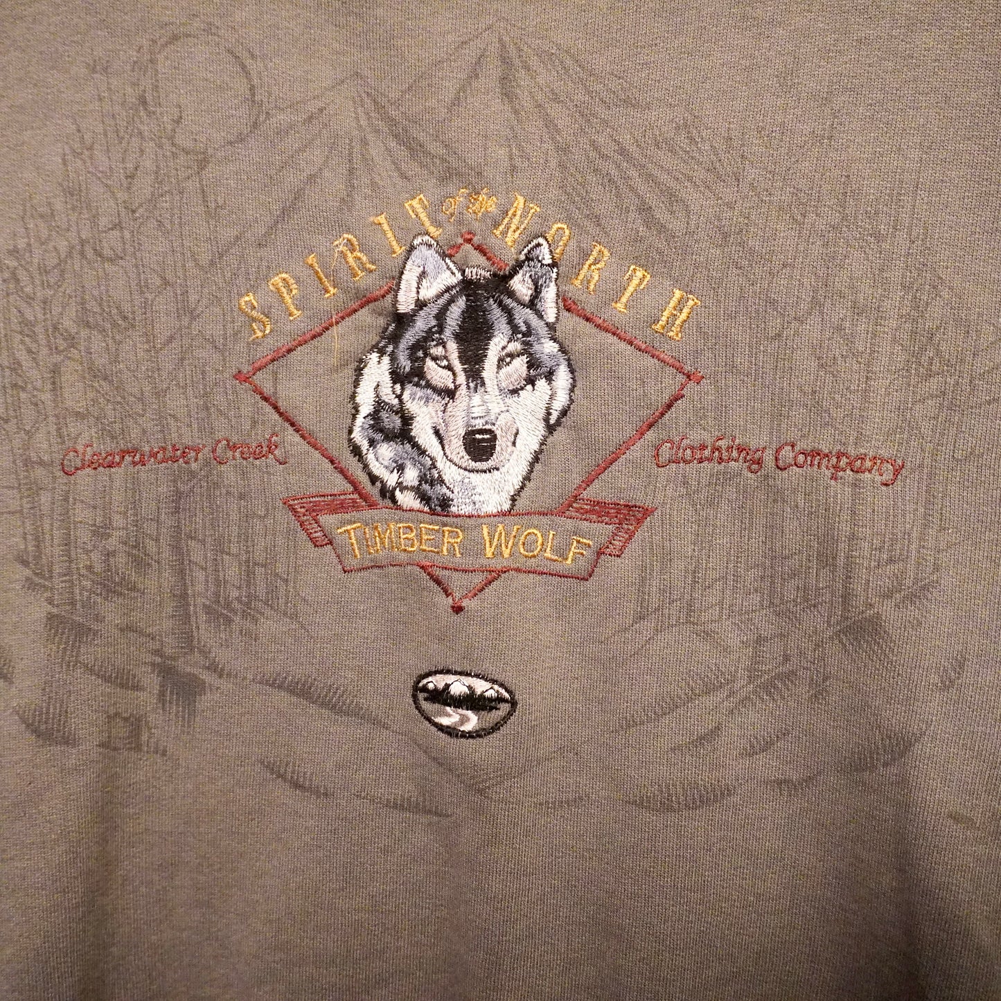 Vintage Timberwolf Crewneck (L)
