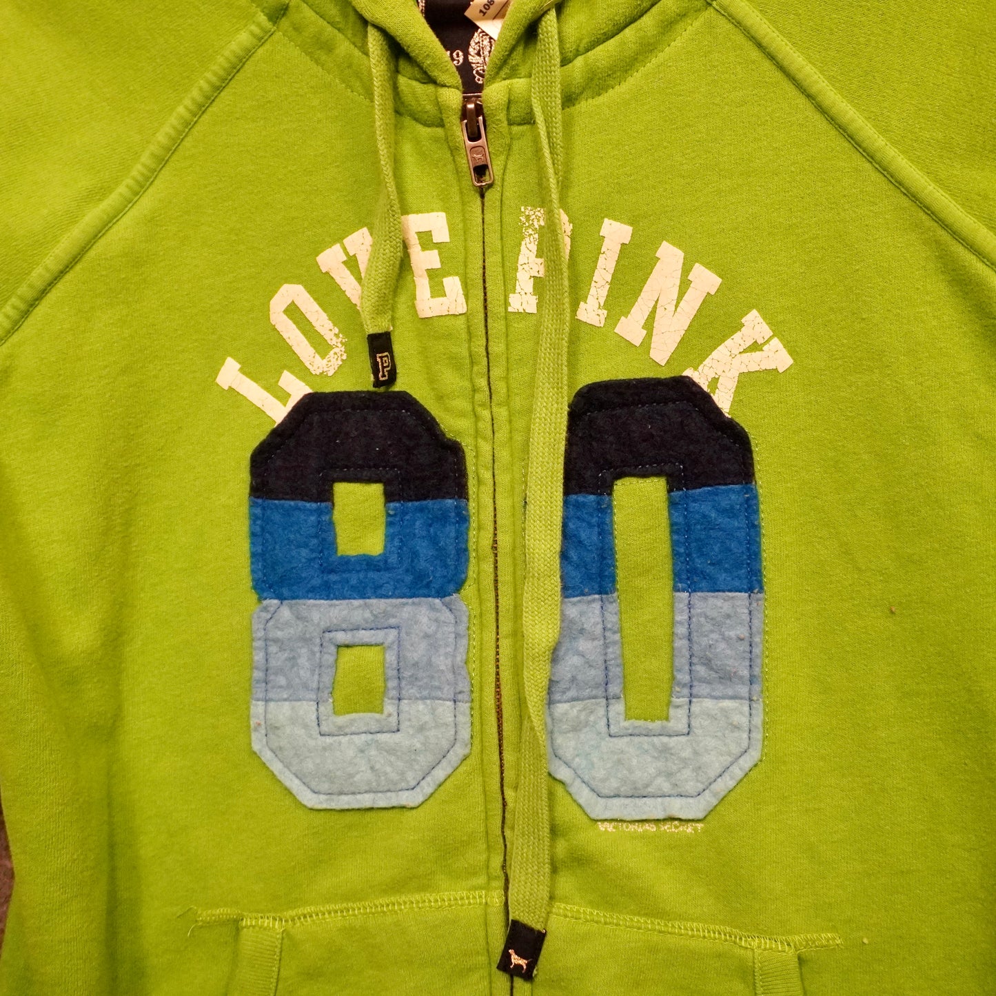 Y2K PINK Zip Up (M)