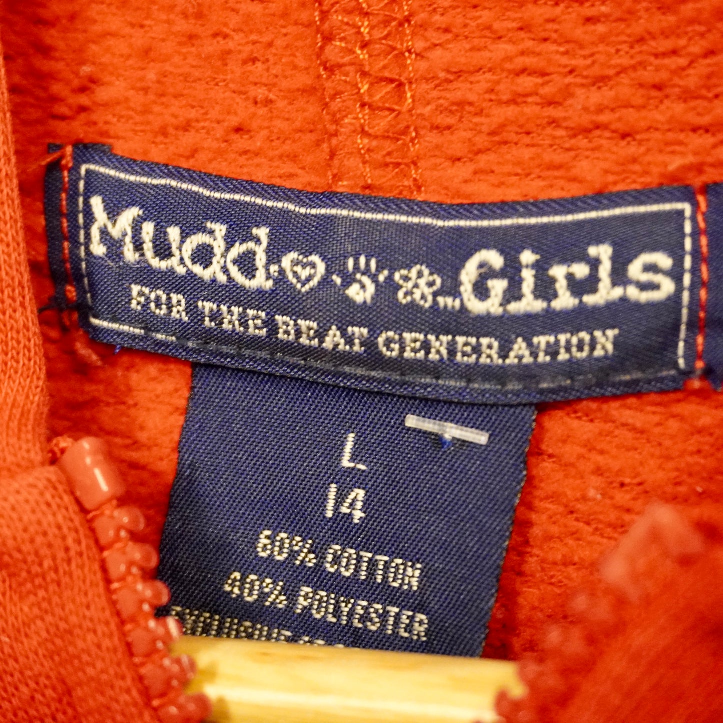 Y2K MUDD Crop Zip Up (L)