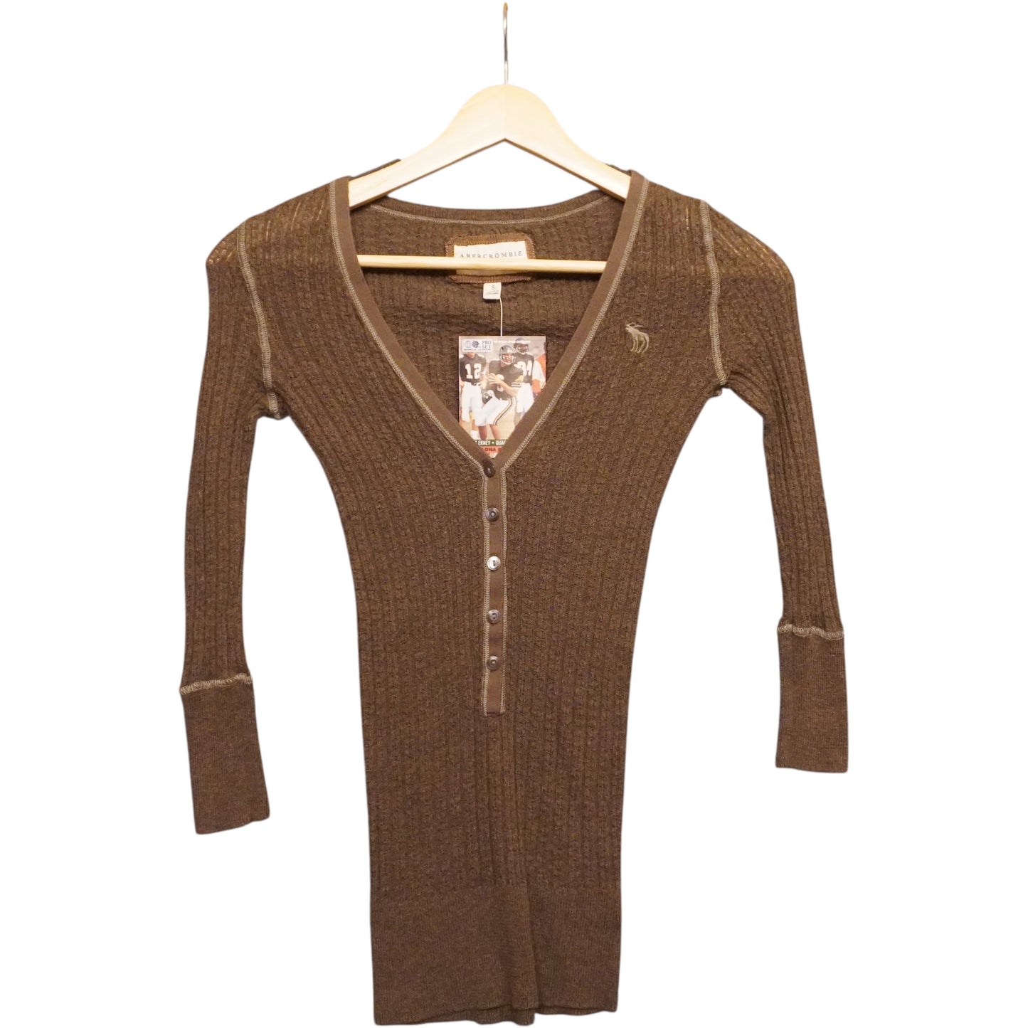 Y2k Abercrombie Henley Top (S)