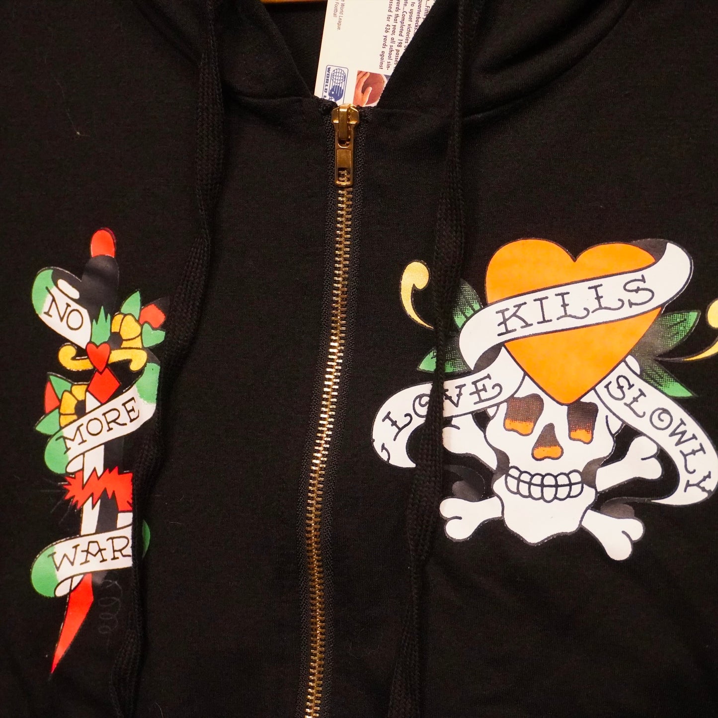 Ed Hardy Crop Hoodie (S)