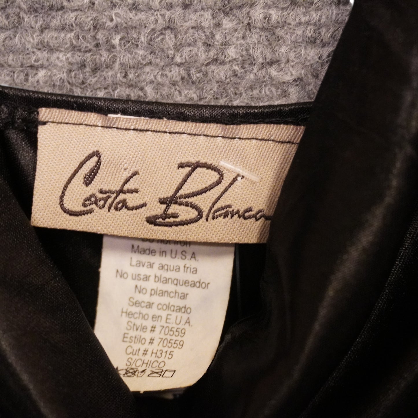 Vintage Cata Blanca Top (S)