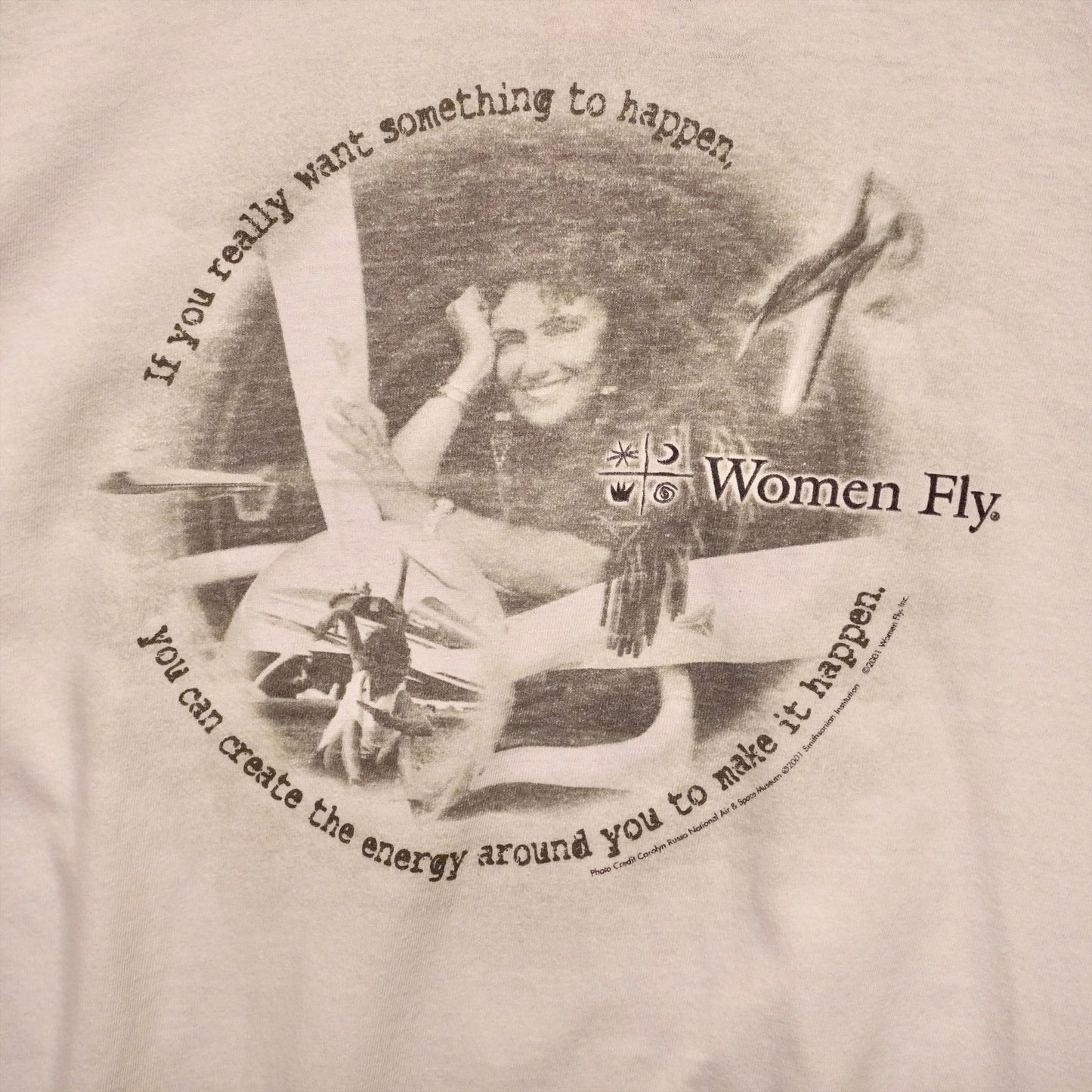 Vintage Women Fly Tee (L)