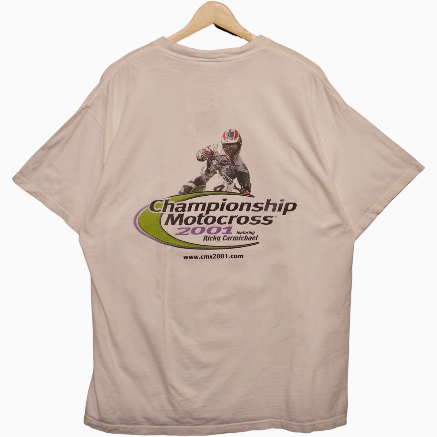 2001 THQ Motocross Video Game Tee (XL)