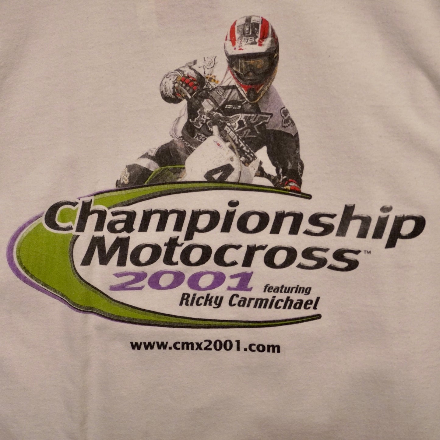 2001 THQ Motocross Video Game Tee (XL)