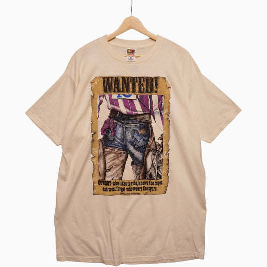 Vintage Wanted Tee (XL)