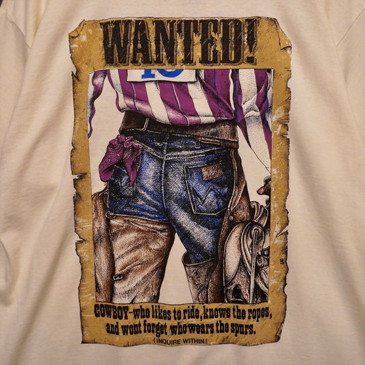 Vintage Wanted Tee (XL)