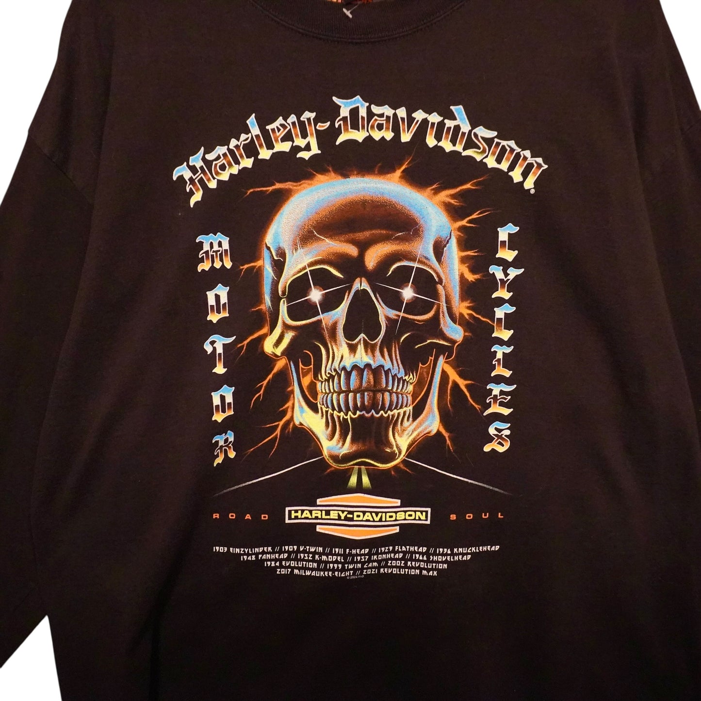 Harley Skull Longsleeve (XL)