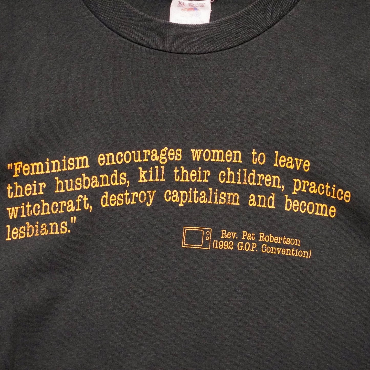 Vintage Feminism Tee (XL)