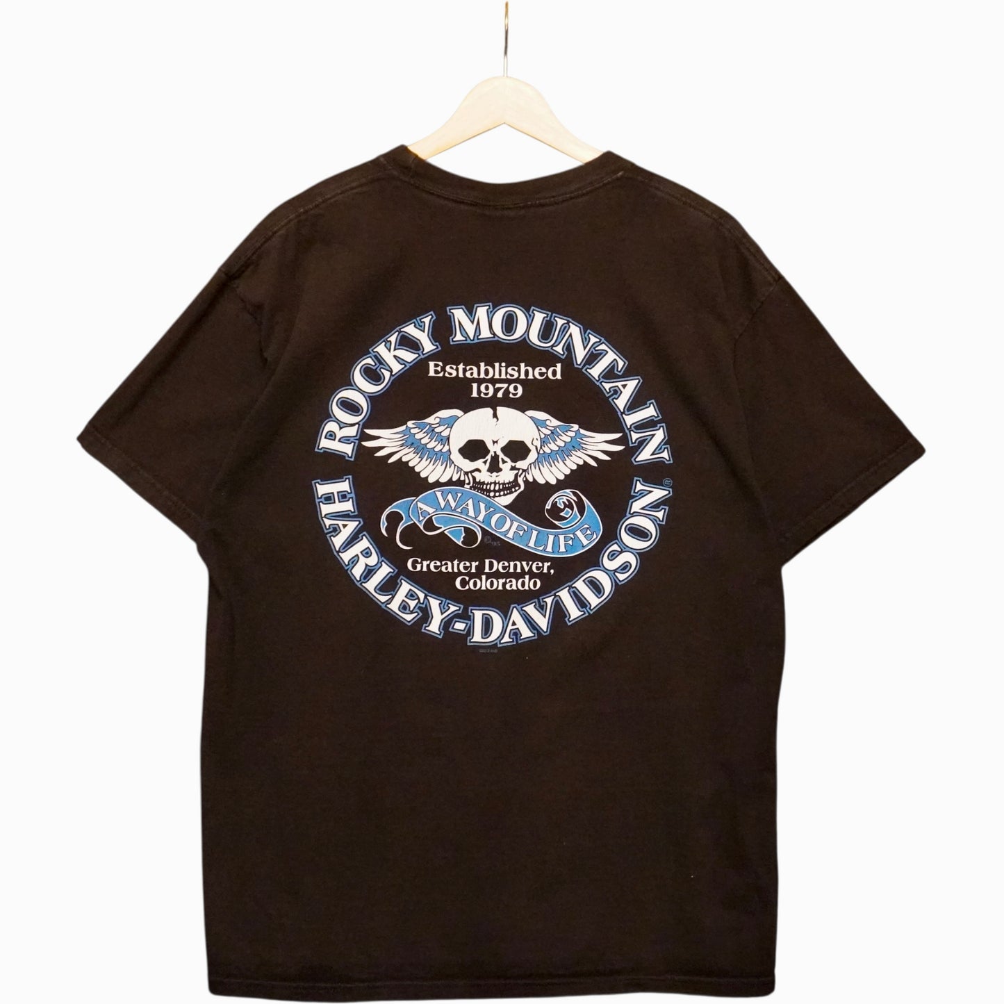 Harley Flames Tee (Rocky Mountain) (L)