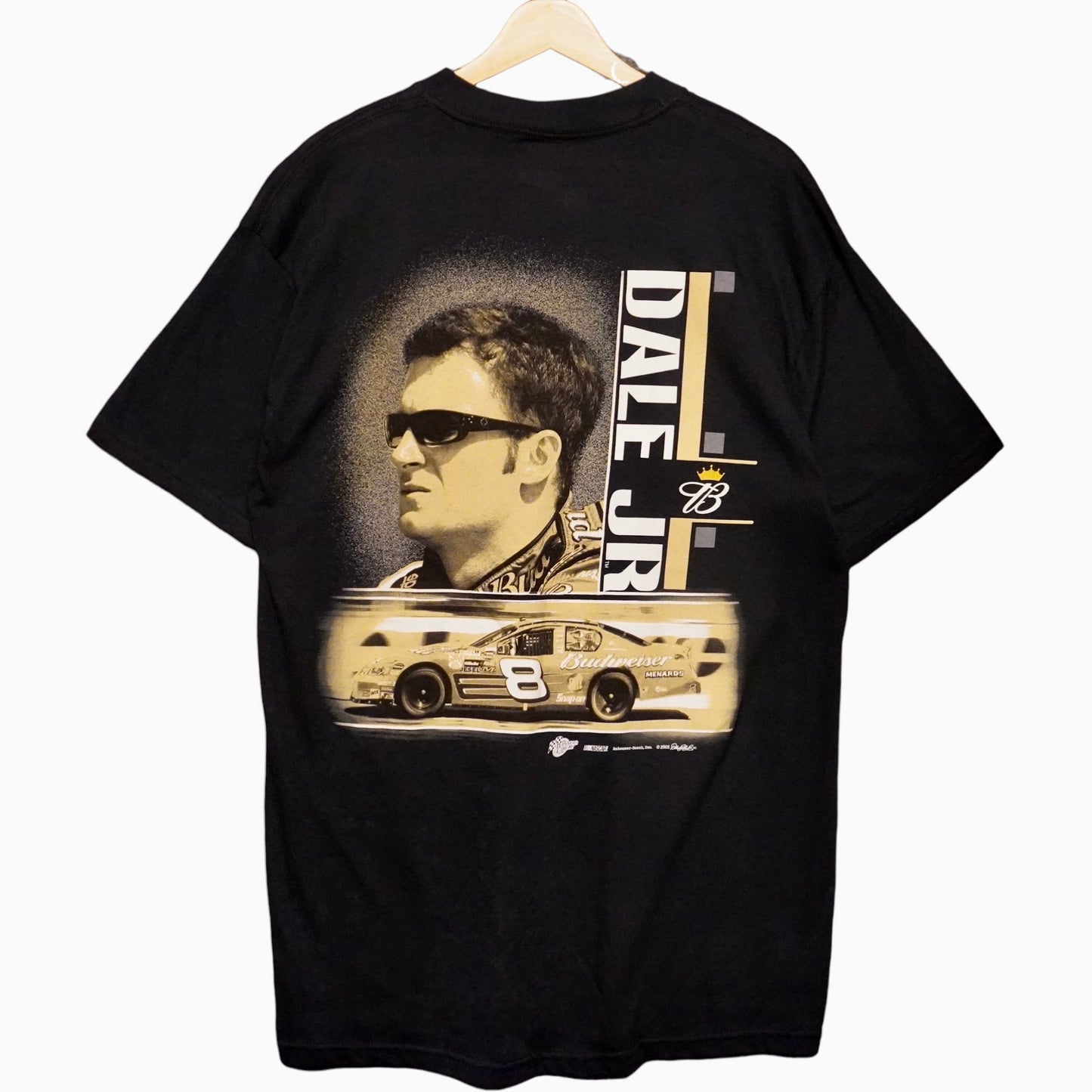 Dale Jr. Budweiser Racing Tee (L)