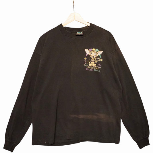 Yo Quiero Mardi Gras Long-Sleeve (Large)