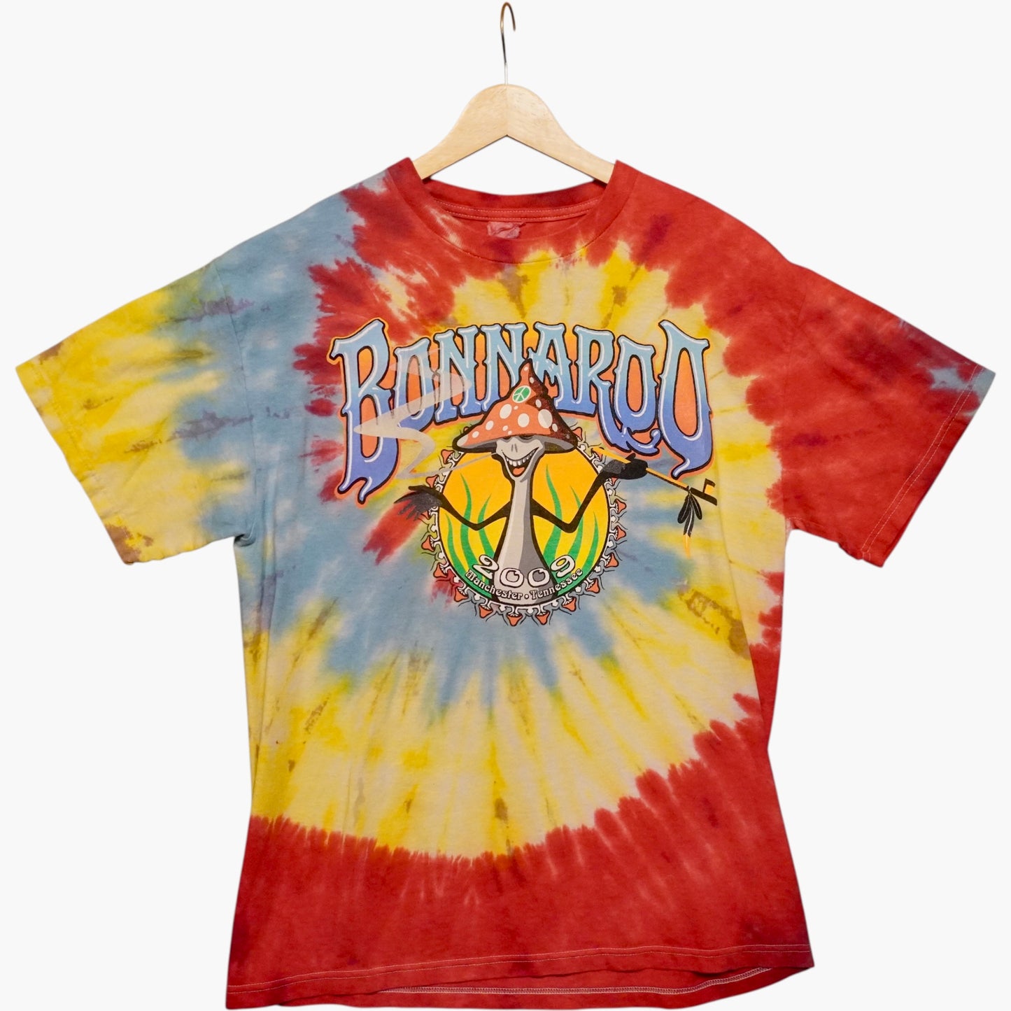 2009 Bonaroo Tie-Dye Lineup Tee (M/L)