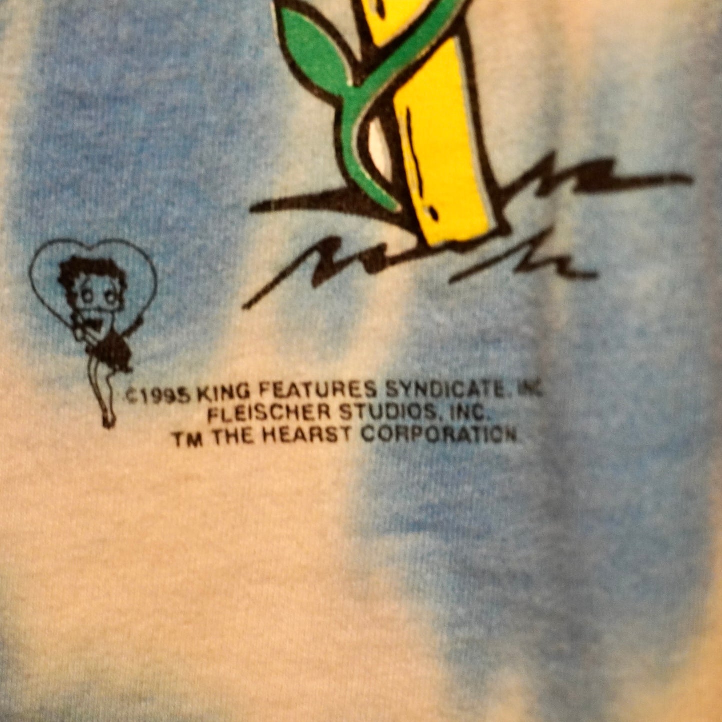 1995 Betty Boop Tie-Dye Tee (XL)