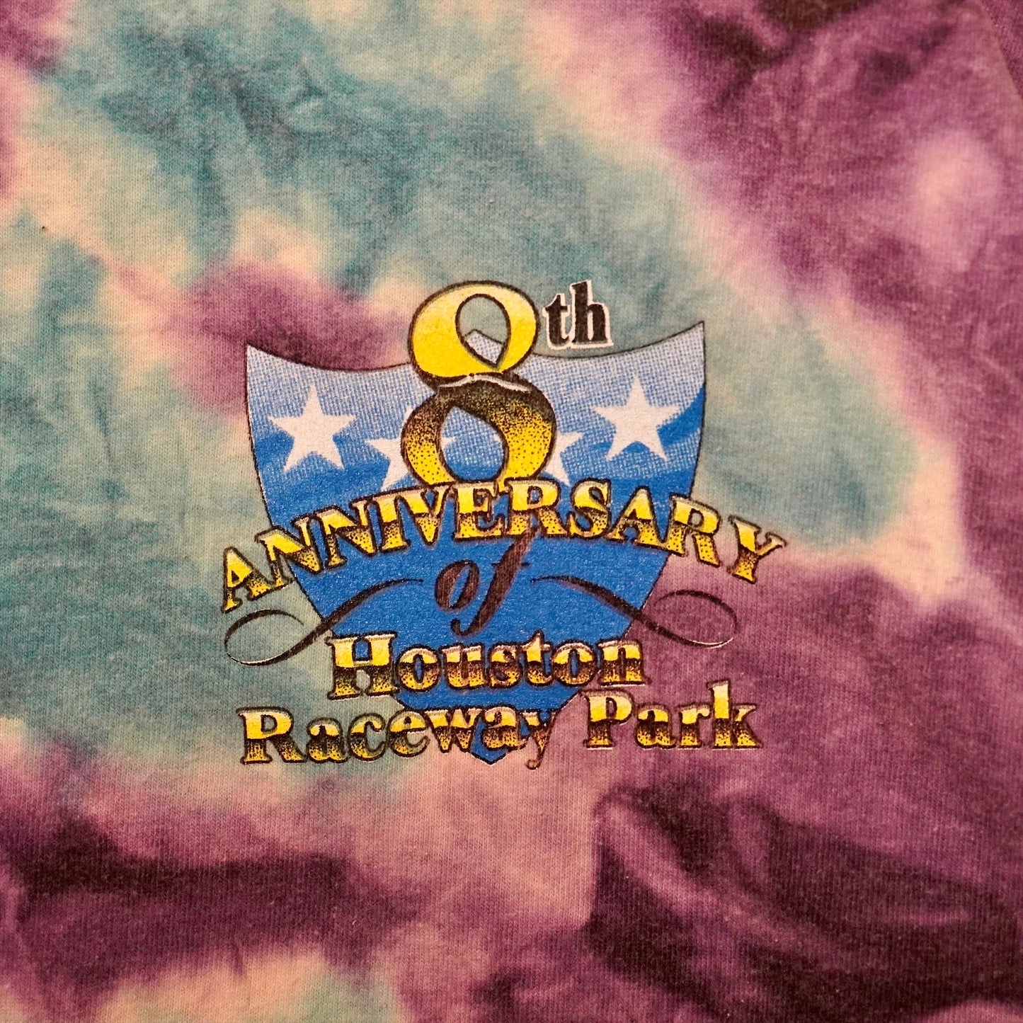 1995 Houston Raceway Park Tie-Dye Tee (XL)