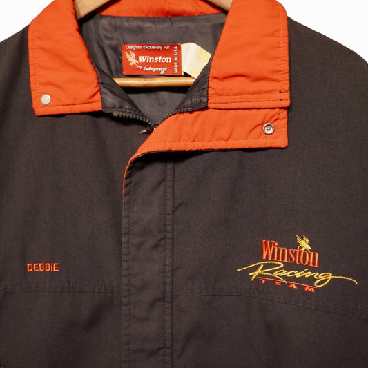 Vintage Winston Cigarettes Racing Jacket (L)