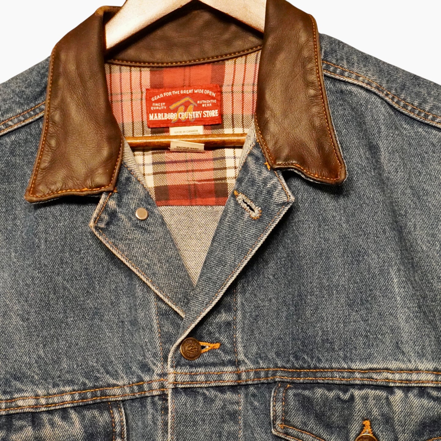 Vintage Marlboro Denim Jacket (M)