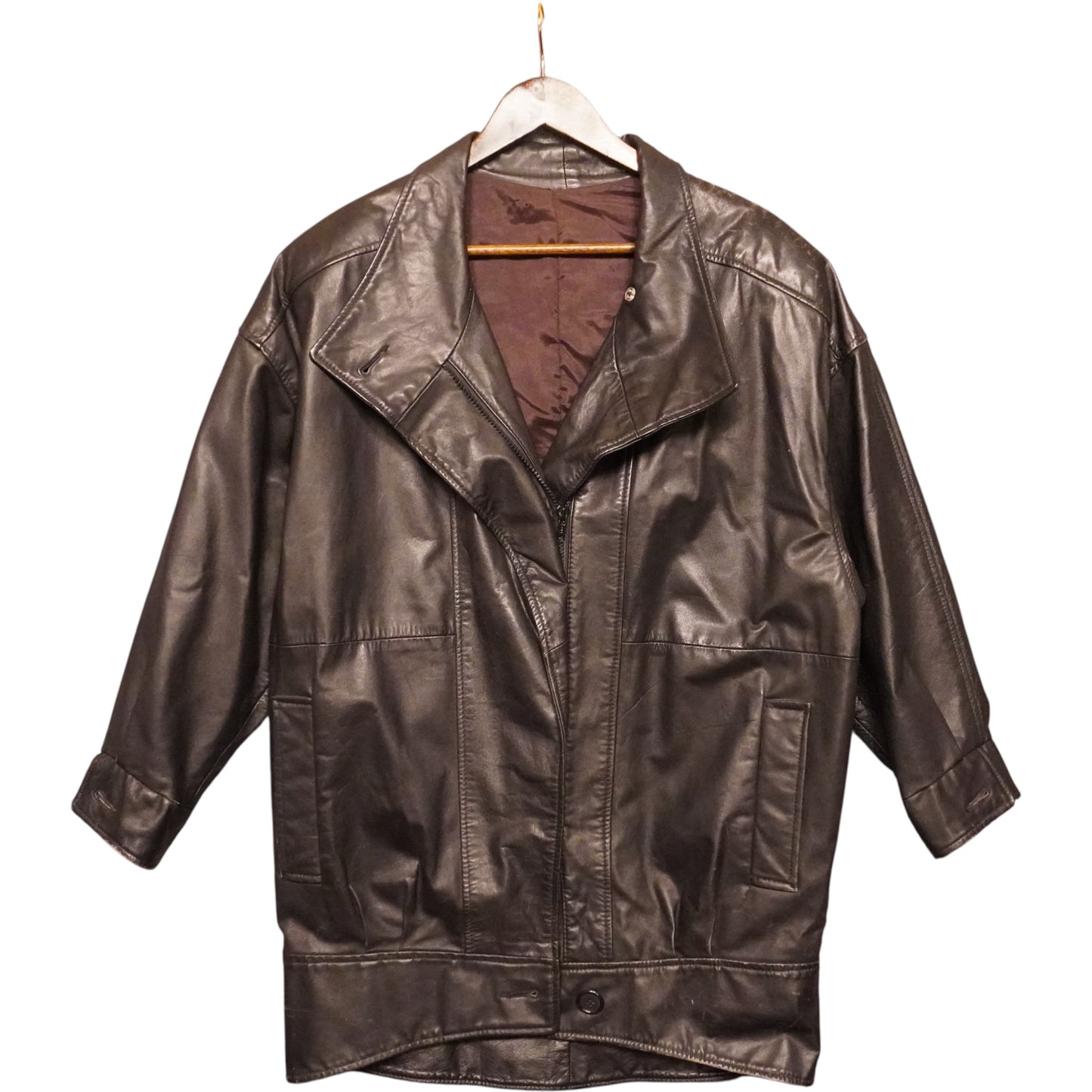 Vintage Leather Jacket (L)