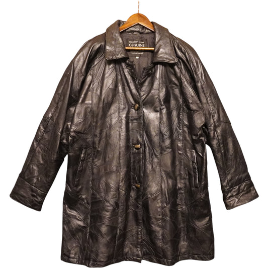 Vintage Maxam Leather Jacket (2XL)