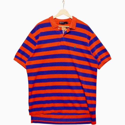 Green On Stripe Ralph Lauren Polo (XL)