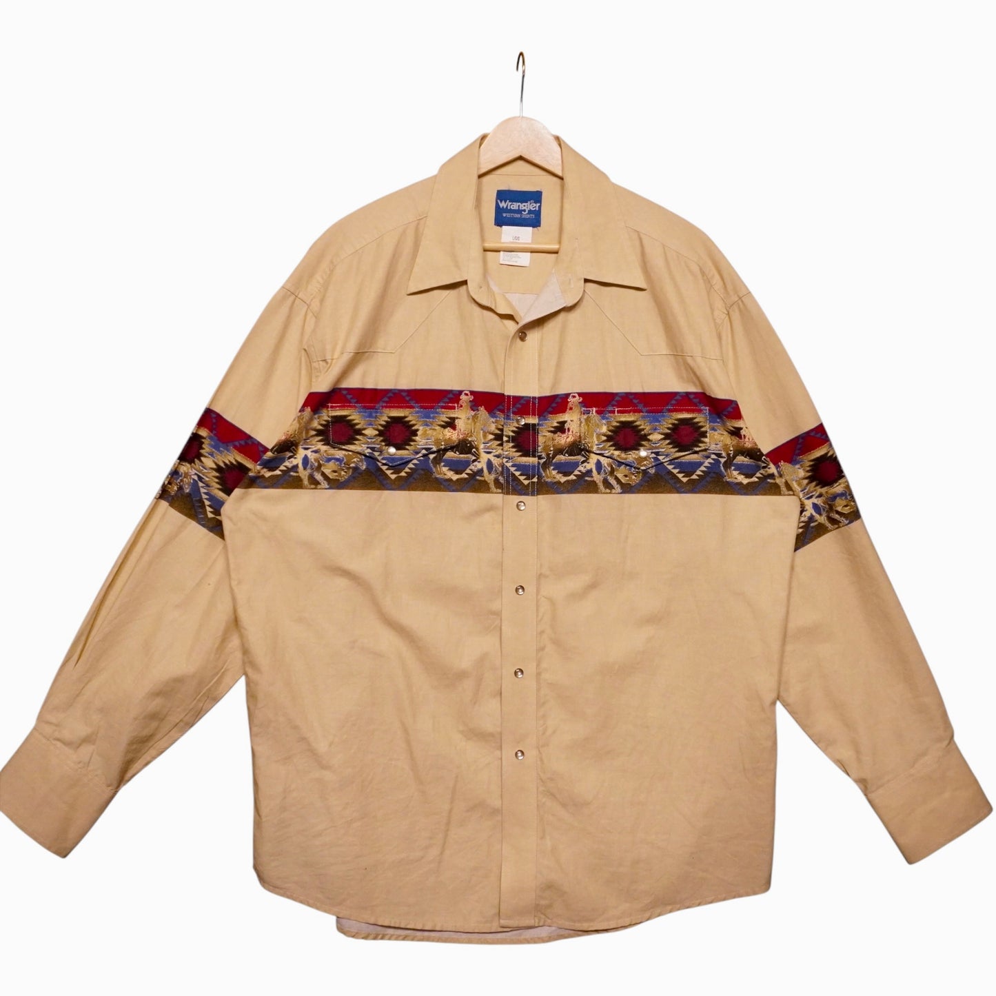 Wrangler Pearl Snap (L)
