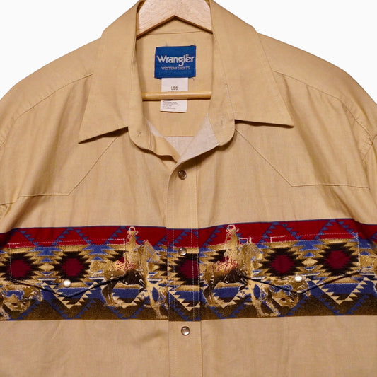 Wrangler Pearl Snap (L)