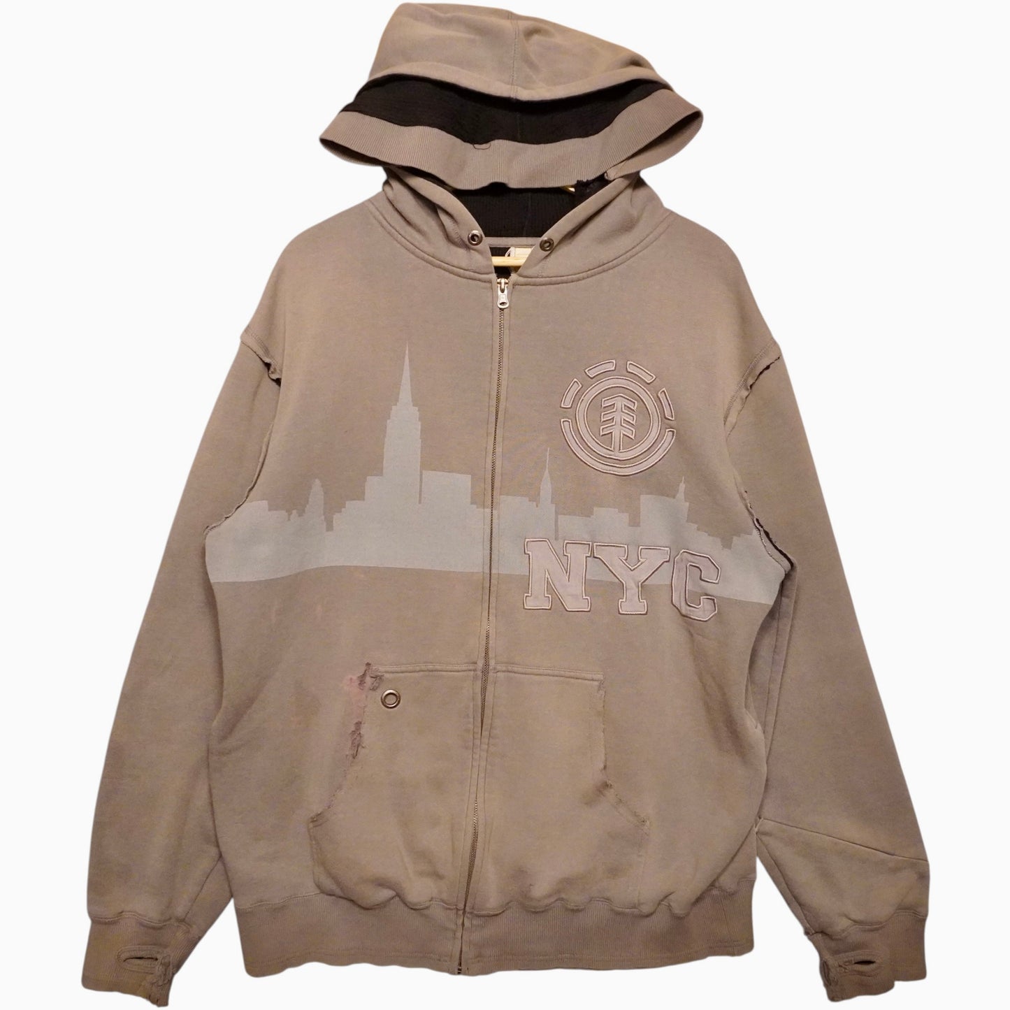 Y2K Element Zip Up (L)
