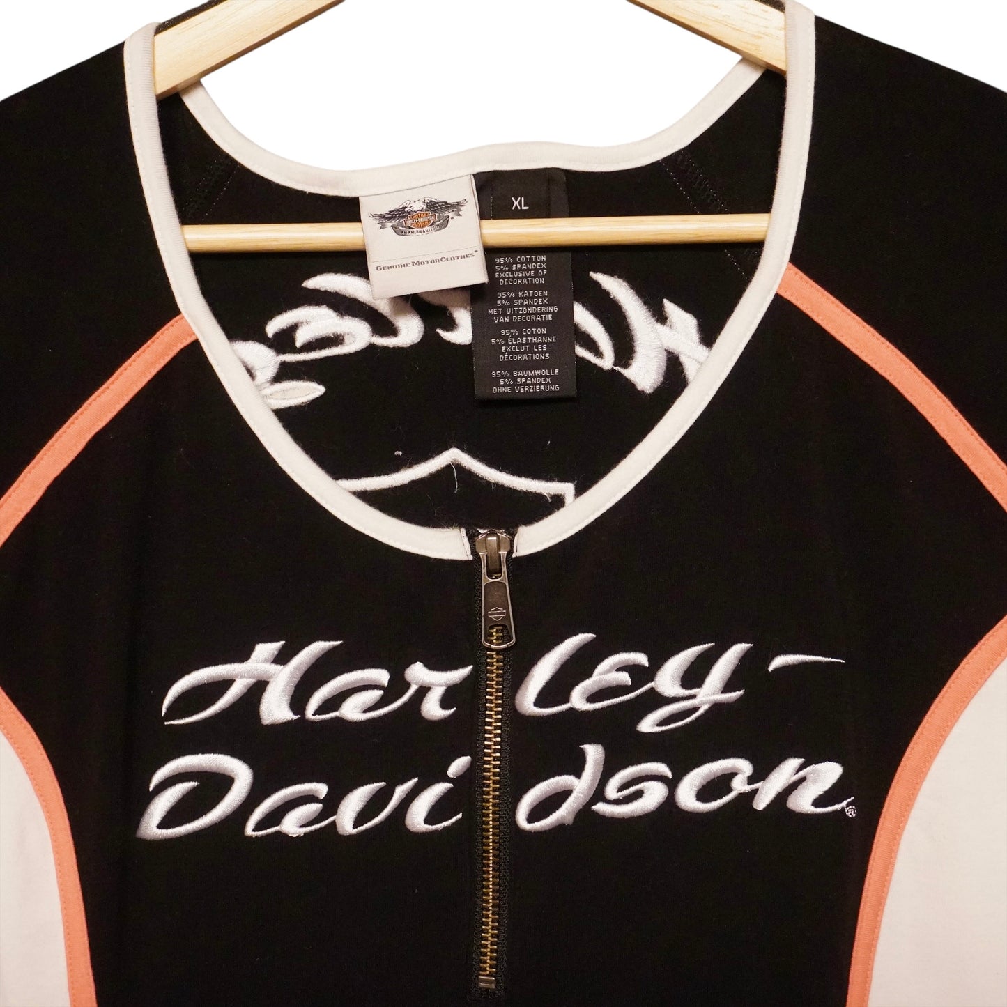 Y2K Harley Zip Top (XL)