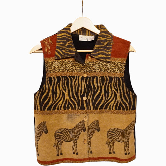 Vintage Safari Vest (S)