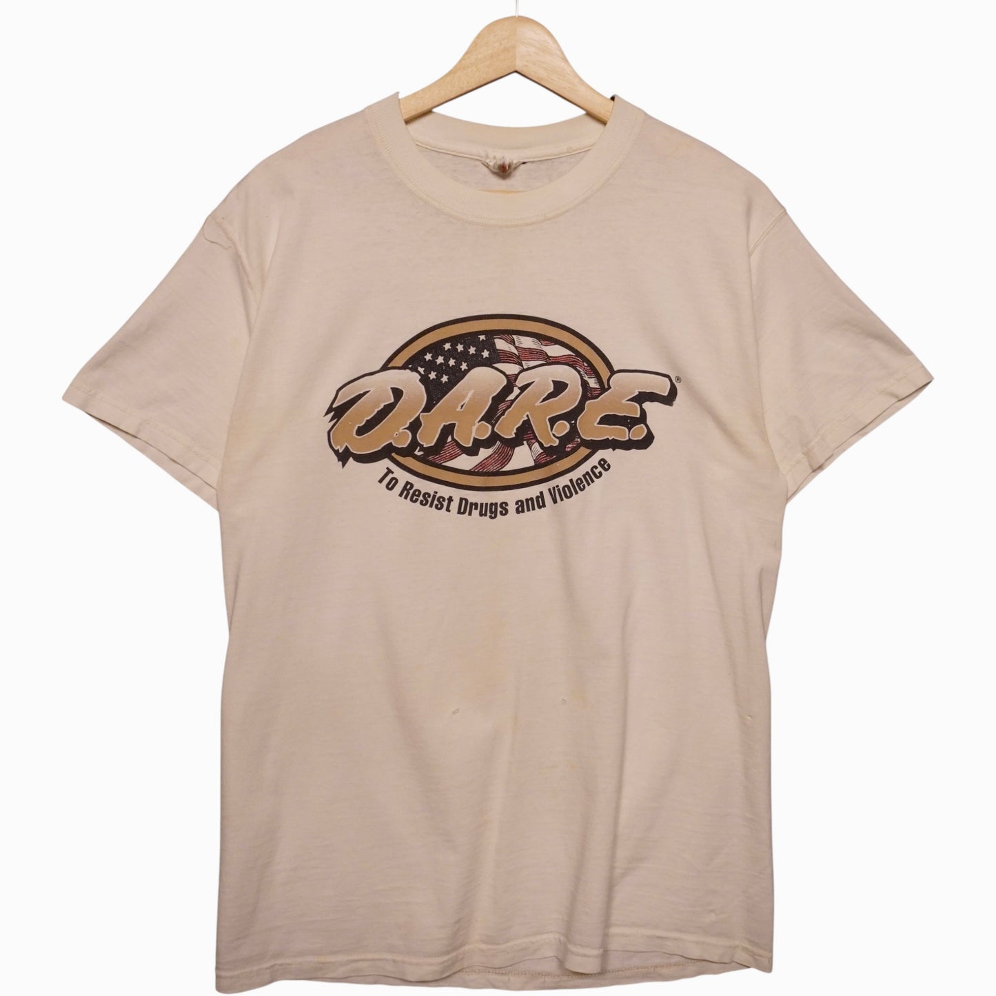 Vintage DARE Flag Tee 9 (M)