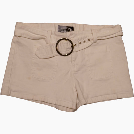 Y2K Liquid Shorts (Size 7)