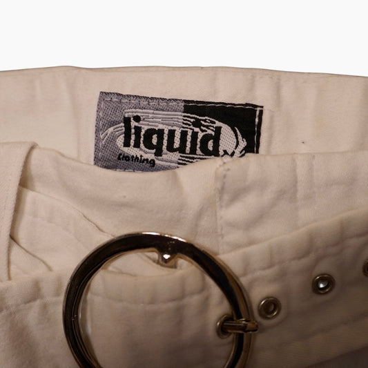 Y2K Liquid Shorts (Size 7)