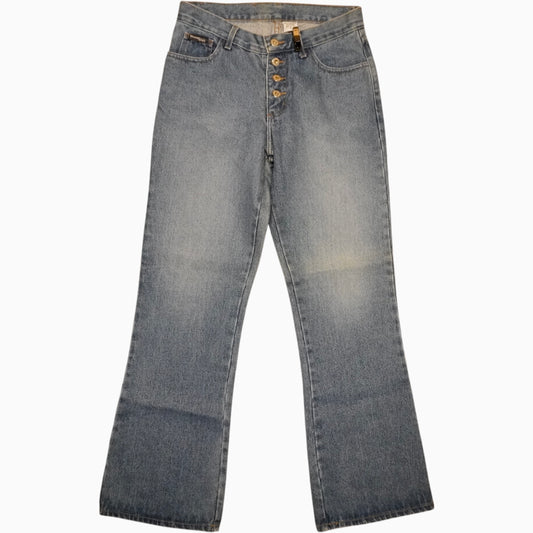 Y2K Hot Gang Flare Jeans (28x30)