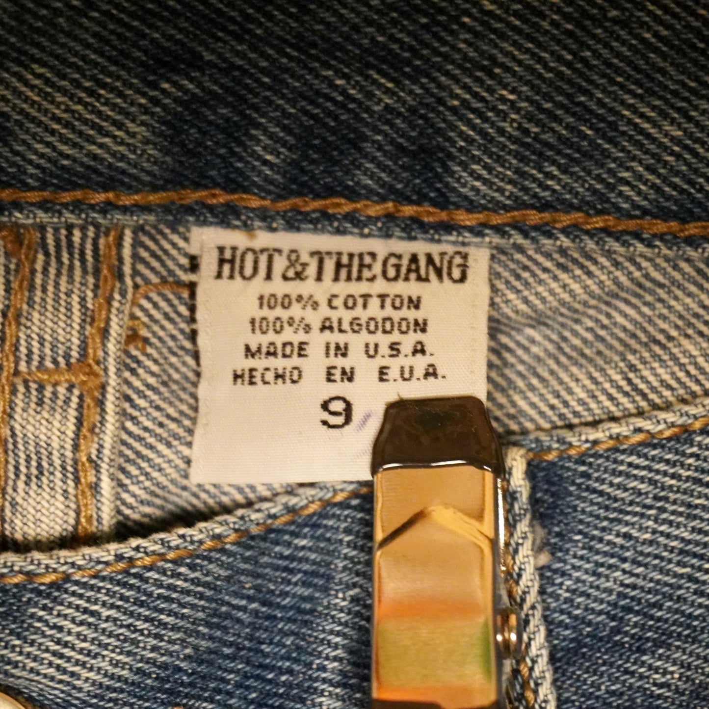 Y2K Hot Gang Flare Jeans (28x30)