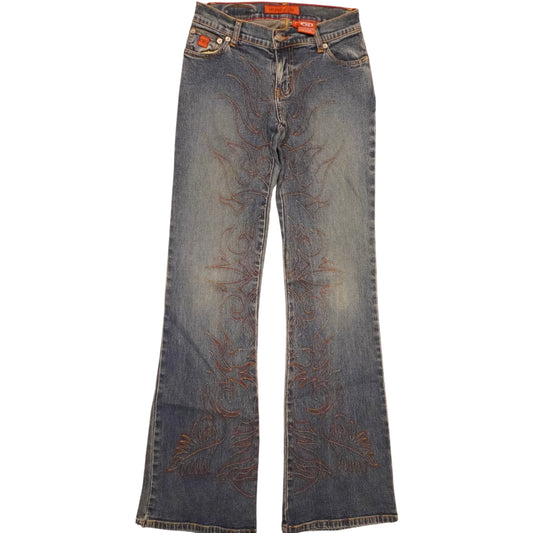Y2K Bongo Flame Jeans (24x30)