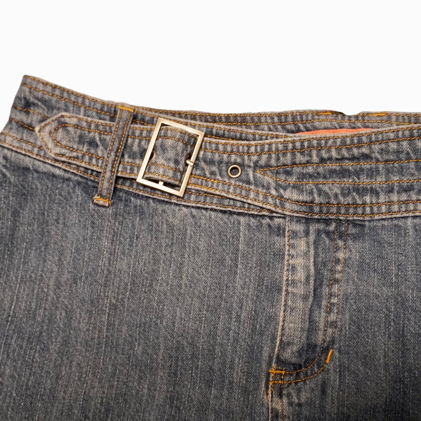 Mossimo Denim Skirt (W32 L16)