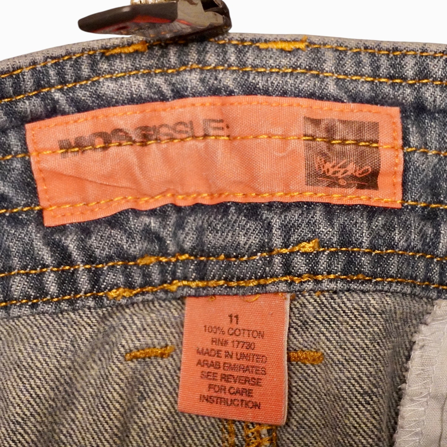 Mossimo Denim Skirt (W32 L16)