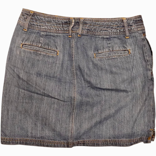 Mossimo Denim Skirt (W32 L16)