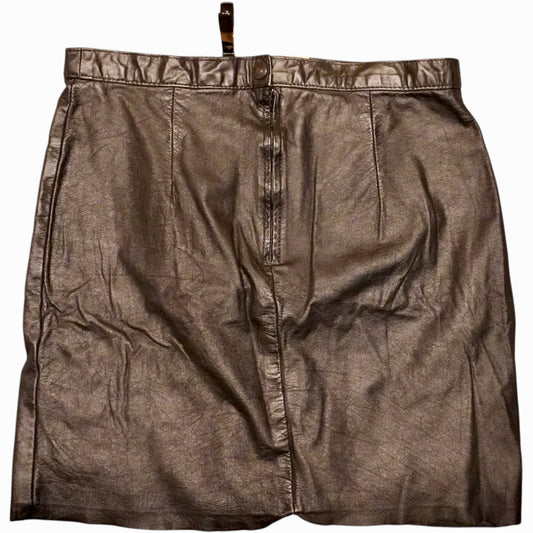 Vintage Leather Skirt (W28xL16)