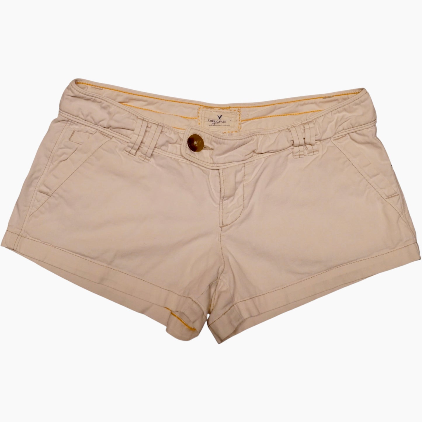 Y2K American Eagle Micro Shorts (Size 2)